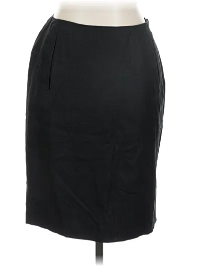 Pre-owned Liz Claiborne Formal Skirt In Black
