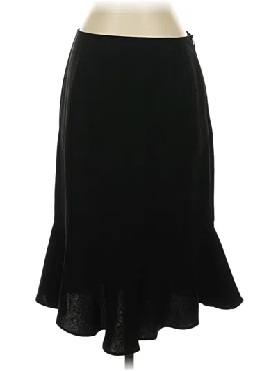 Pre-owned Liz Claiborne Formal Skirt In Black