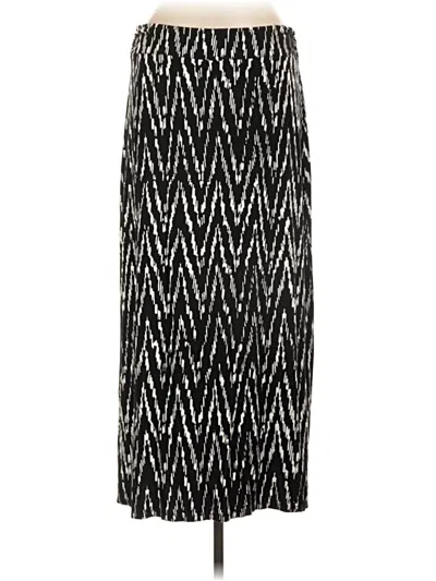 Pre-owned Liz Claiborne Formal Skirt In Black