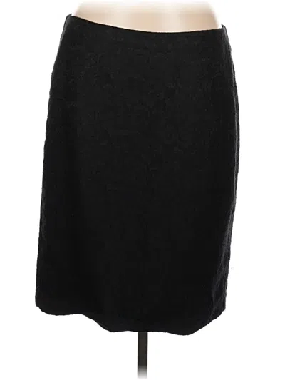 Pre-owned Liz Claiborne Formal Skirt In Black