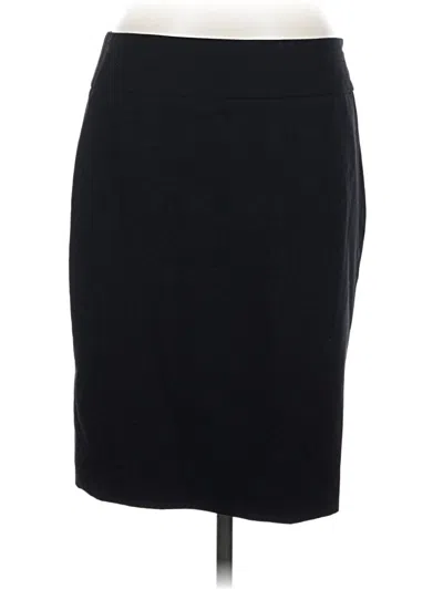 Pre-owned Liz Claiborne Formal Skirt In Black