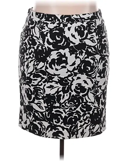 Pre-owned Liz Claiborne Formal Skirt In Black