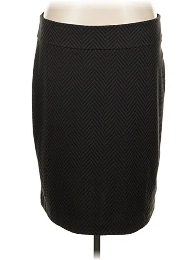 Pre-owned Liz Claiborne Formal Skirt In Black