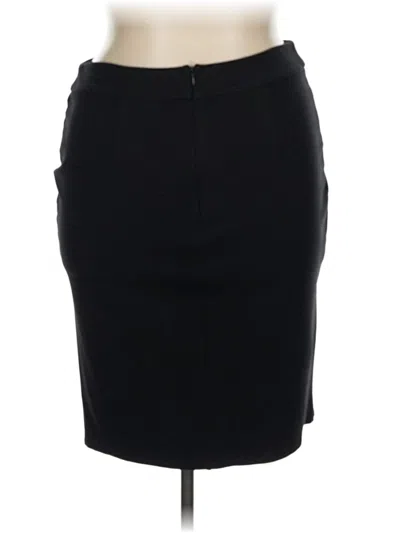 Pre-owned Liz Claiborne Formal Skirt In Black