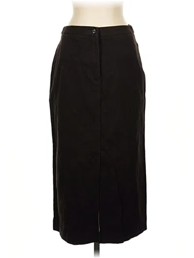 Pre-owned Liz Claiborne Formal Skirt In Black