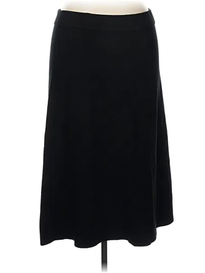 Pre-owned Liz Claiborne Formal Skirt In Black