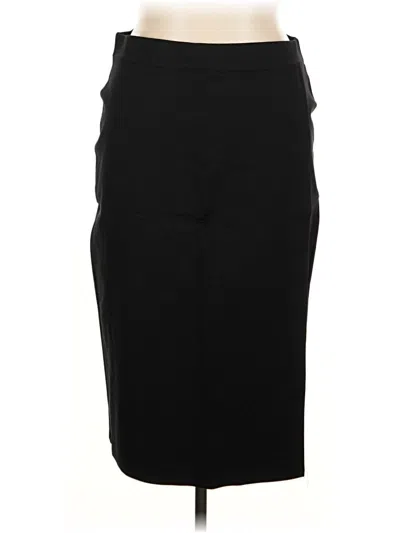 Pre-owned Liz Claiborne Formal Skirt In Black