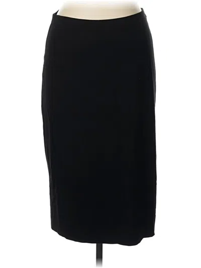 Pre-owned Liz Claiborne Formal Skirt In Black