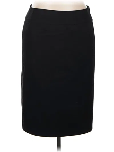 Pre-owned Liz Claiborne Formal Skirt In Black