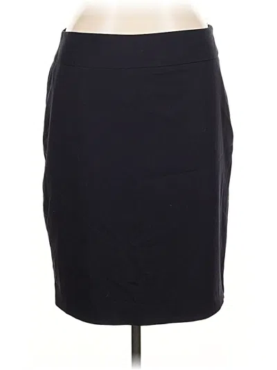 Pre-owned Liz Claiborne Formal Skirt In Blue