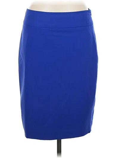 Pre-owned Liz Claiborne Formal Skirt In Blue