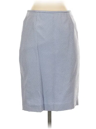 Pre-owned Liz Claiborne Formal Skirt In Gray