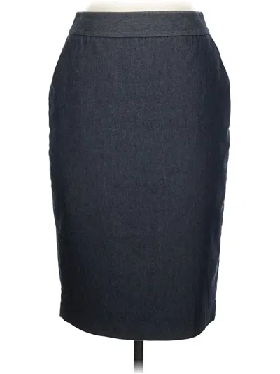 Pre-owned Liz Claiborne Formal Skirt In Gray