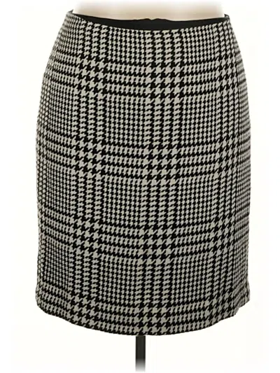 Pre-owned Liz Claiborne Formal Skirt In Gray