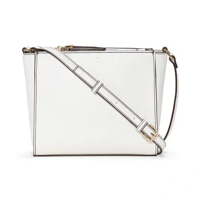 Liz Claiborne Gia Crossbody Bag In White
