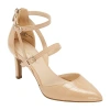 Liz Claiborne Harvey Womens Round Closed Toe Stiletto Heel Pumps Wide Width In Sand