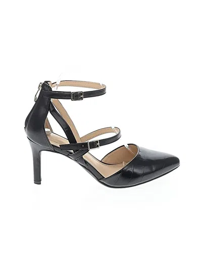 Pre-owned Liz Claiborne Heels In Black
