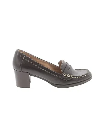Pre-owned Liz Claiborne Heels In Brown