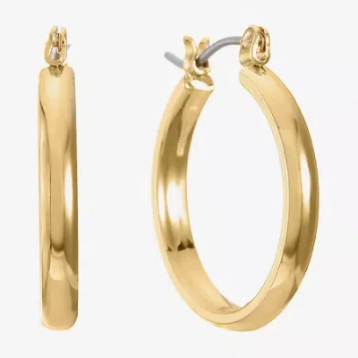 Liz Claiborne Hoop Earrings In Gold