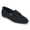 Liz Claiborne Inca Womens Suede Loafers In Blue