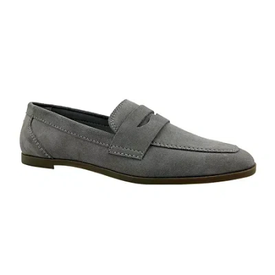 Liz Claiborne Inca Womens Suede Loafers In Gray