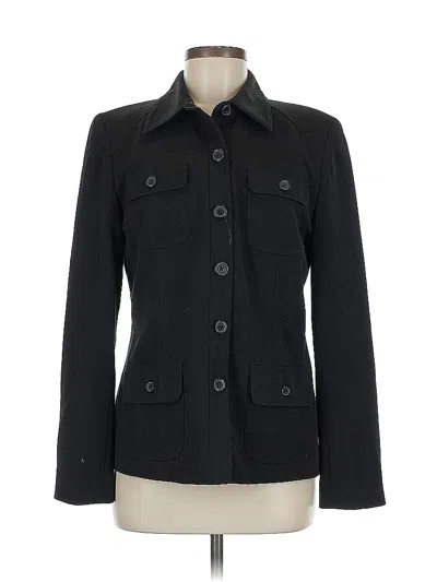 Pre-owned Liz Claiborne Jacket In Black