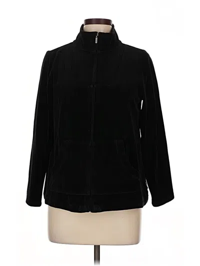Pre-owned Liz Claiborne Jacket In Black