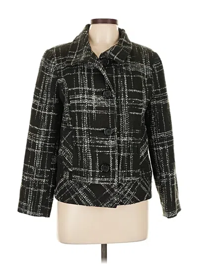 Pre-owned Liz Claiborne Jacket In Black