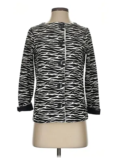 Pre-owned Liz Claiborne Jacket In Black