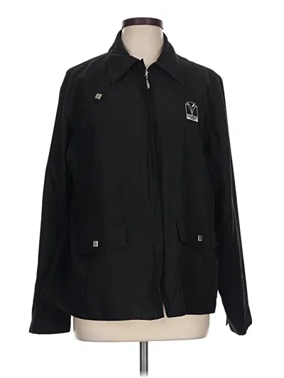 Pre-owned Liz Claiborne Jacket In Black