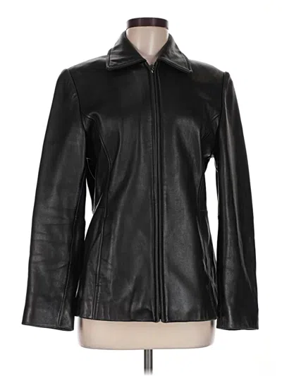 Pre-owned Liz Claiborne Jacket In Black