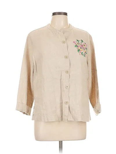 Pre-owned Liz Claiborne Jacket In Brown