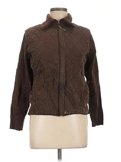 Pre-owned Liz Claiborne Jacket In Brown