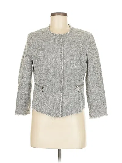 Pre-owned Liz Claiborne Jacket In Gray