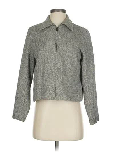 Pre-owned Liz Claiborne Jacket In Gray