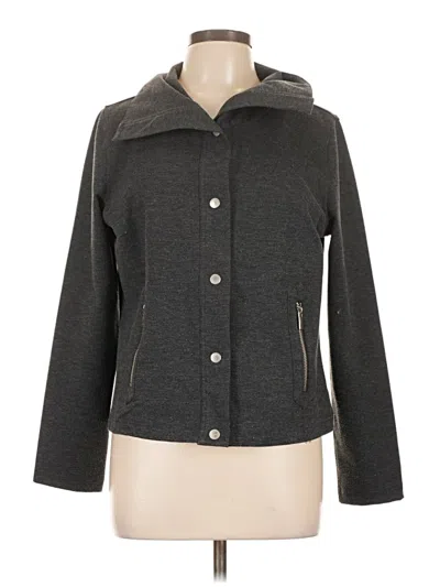 Pre-owned Liz Claiborne Jacket In Gray