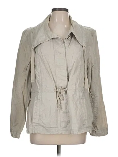 Pre-owned Liz Claiborne Jacket In Gray