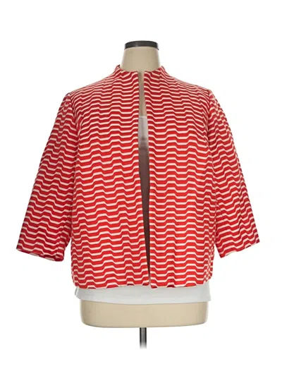 Pre-owned Liz Claiborne Jacket In Red