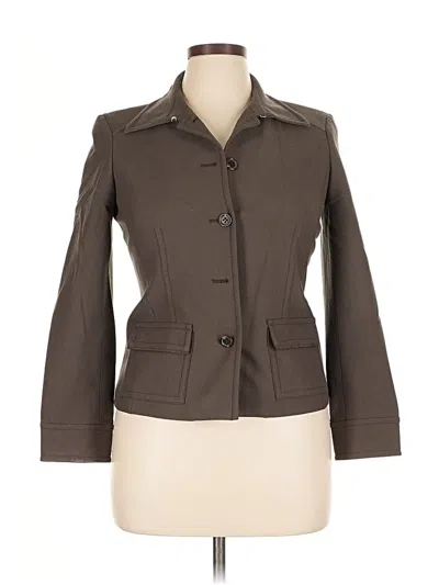 Pre-owned Liz Claiborne Jacket In Tan