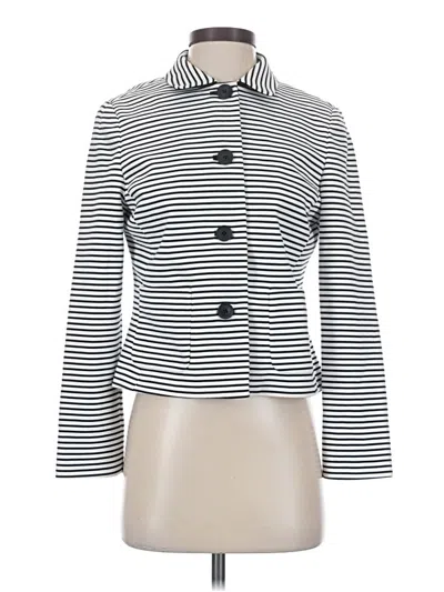 Pre-owned Liz Claiborne Jacket In White