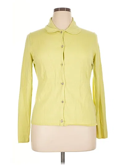 Pre-owned Liz Claiborne Jacket In Yellow