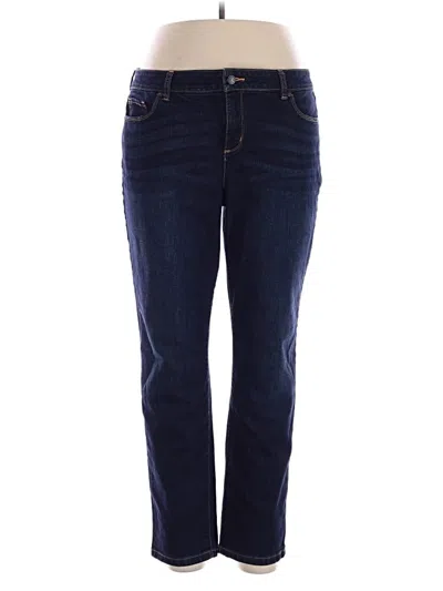 Pre-owned Liz Claiborne Jeans In Blue