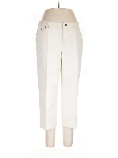 Pre-owned Liz Claiborne Jeans In Ivory