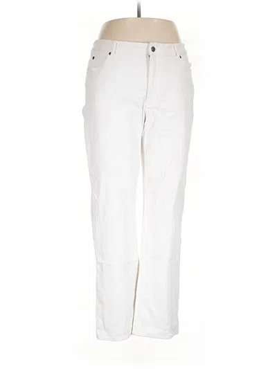 Pre-owned Liz Claiborne Jeans In Ivory
