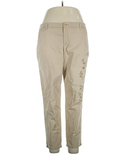 Pre-owned Liz Claiborne Jeans In Tan