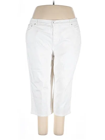 Pre-owned Liz Claiborne Jeans In White