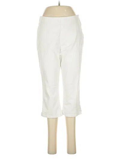 Pre-owned Liz Claiborne Jeggings In White