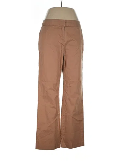 Pre-owned Liz Claiborne Khaki Pant In Brown
