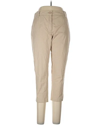 Pre-owned Liz Claiborne Khaki Pant In Brown