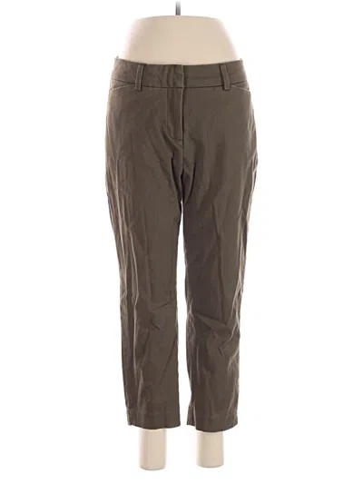 Pre-owned Liz Claiborne Khaki Pant In Brown